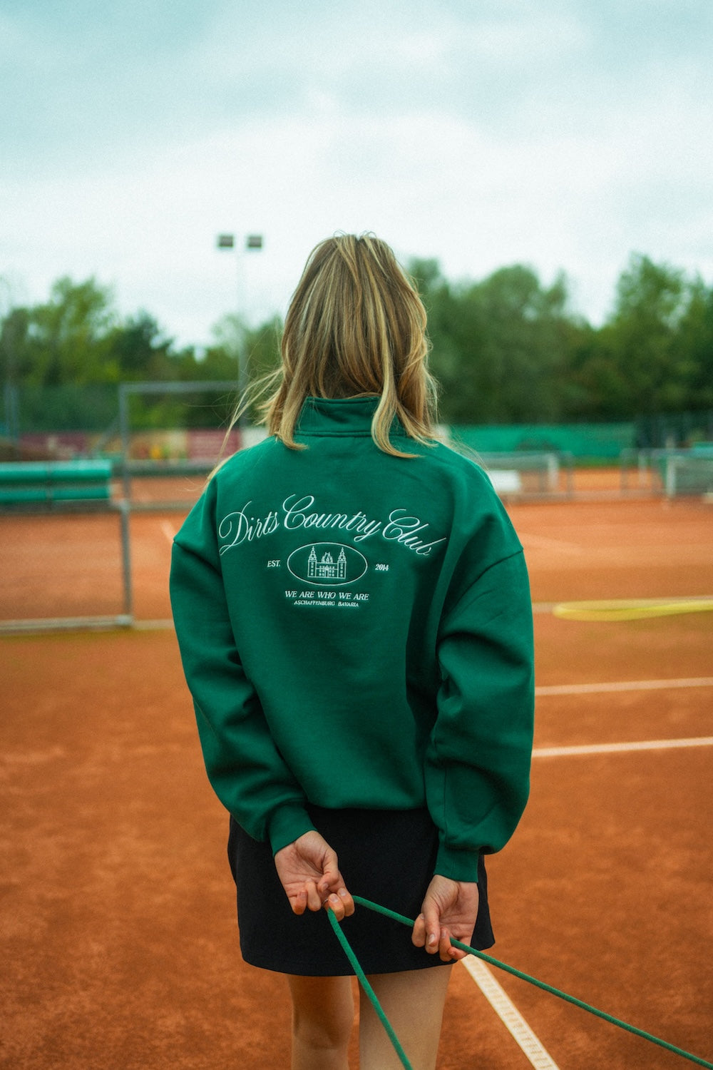 Quarter Zip Sweater Oversized