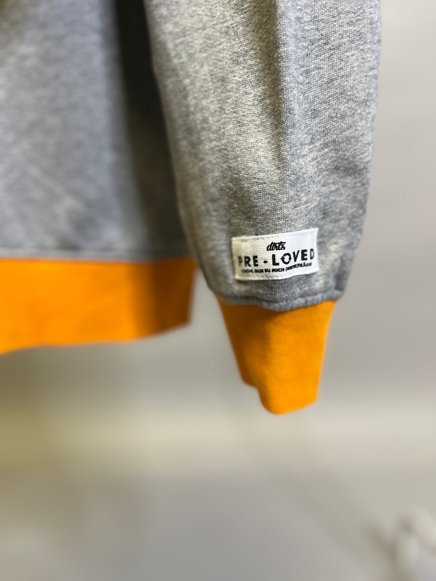 PRE-LOVED Color Block Logo Raglan, XXL