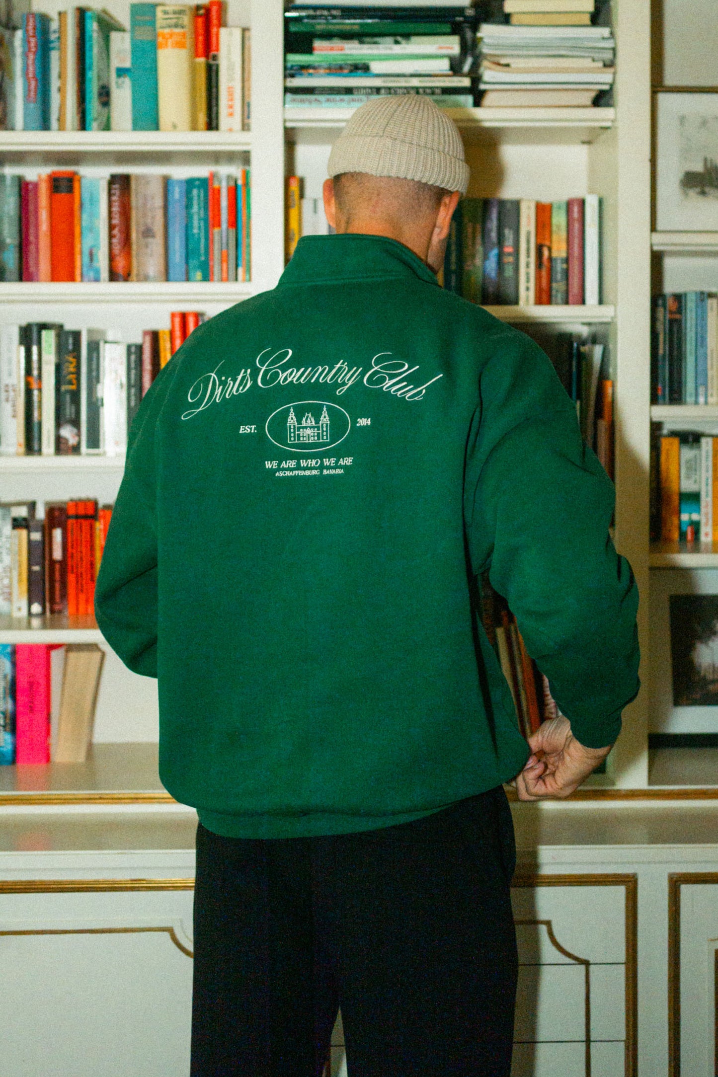 Quarter Zip Sweater Oversized