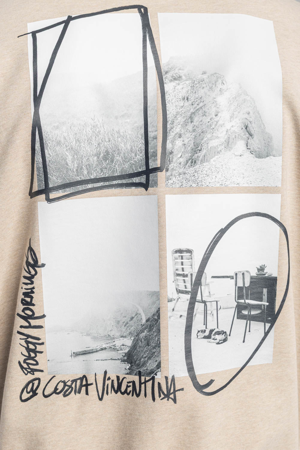 FOGGY MORNINGS Oversized Crewneck