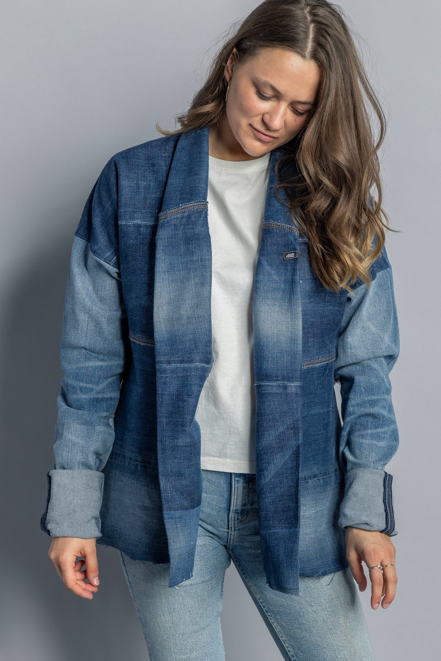 Upcycling Ladies Jeansjacke