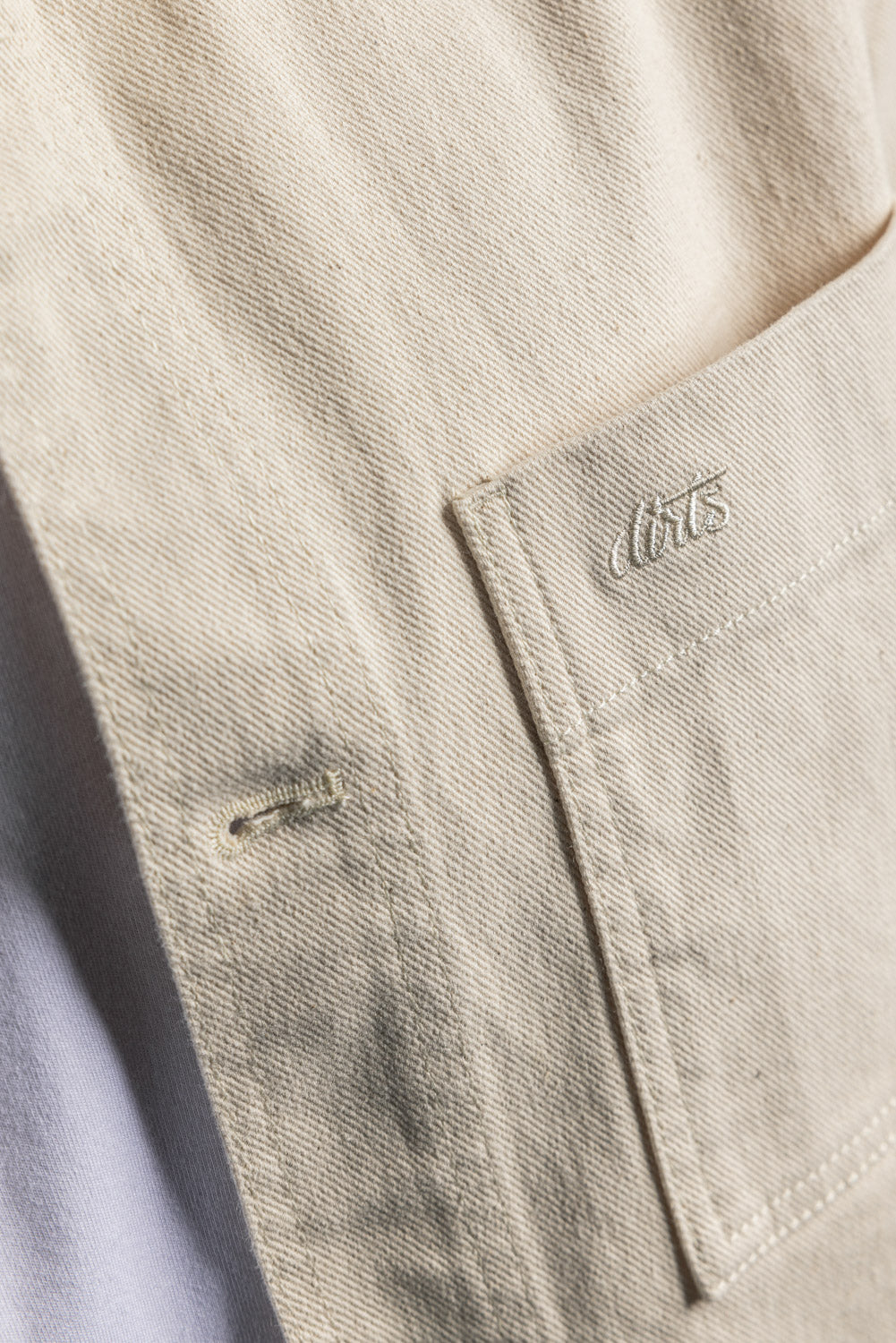 The Undyed Overshirt