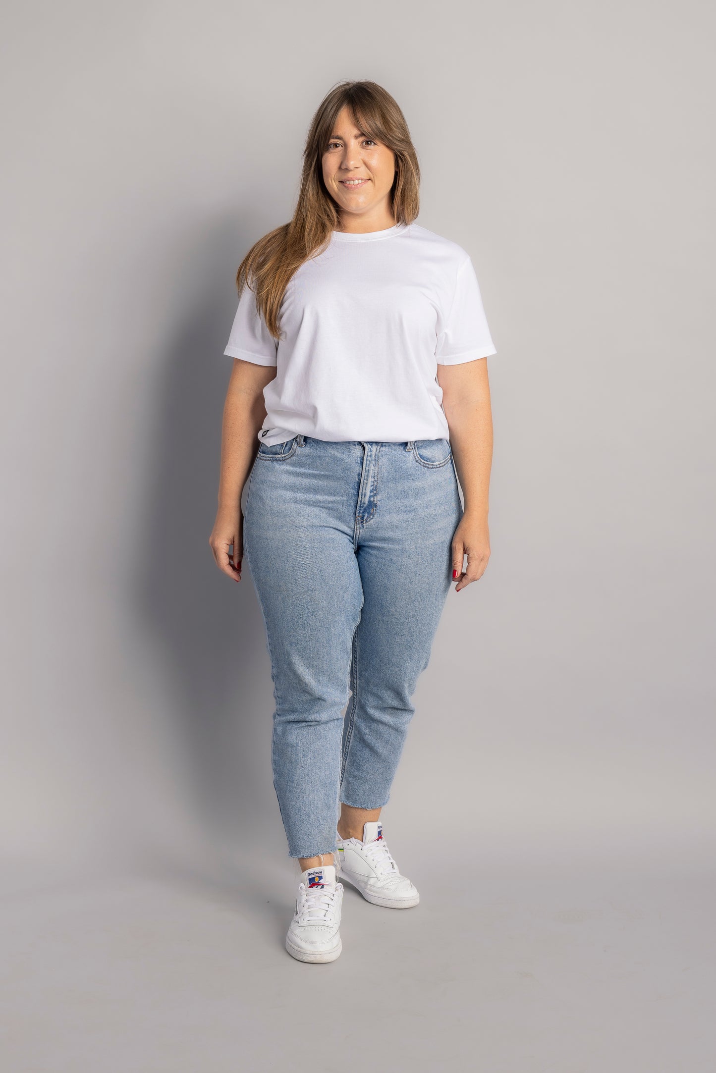 T-shirt vierge premium unisexe, blanc (taille XS uniquement)