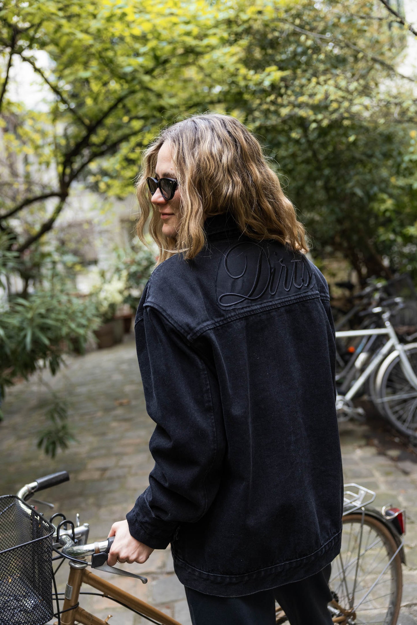 UPCYCLING Logo Denim Jacket PARIS EDITION