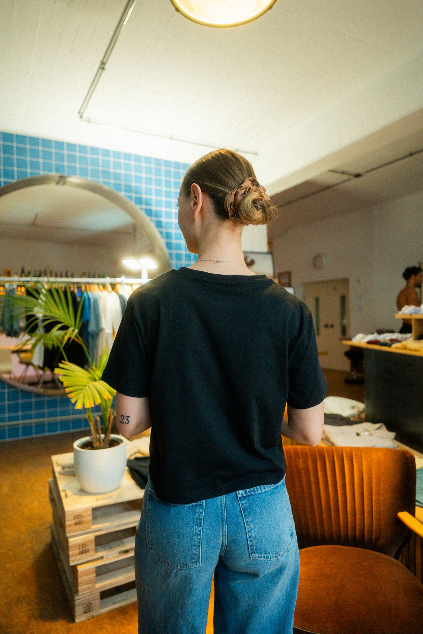 UPCYCLING Cropped T-Shirt CBS