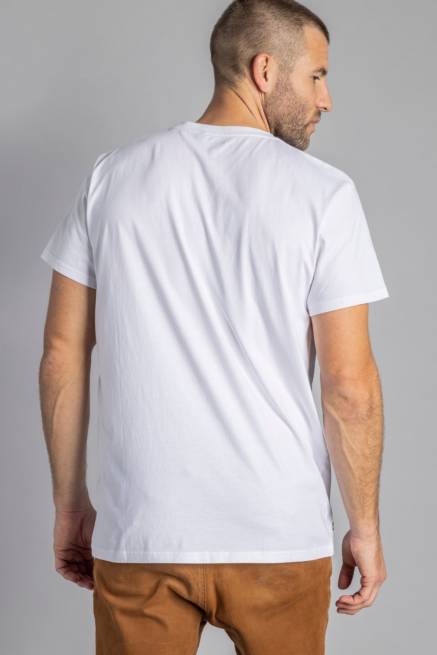 T-shirt vierge premium unisexe, blanc (taille XS uniquement)