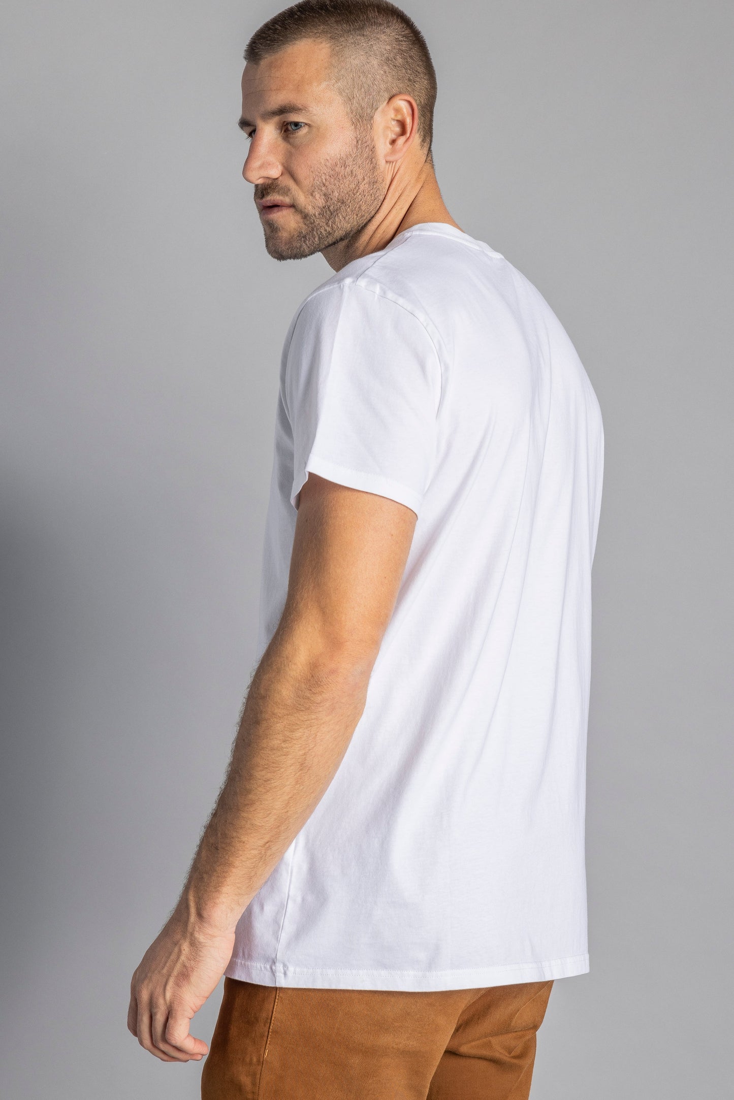 T-shirt vierge premium unisexe, blanc (taille XS uniquement)