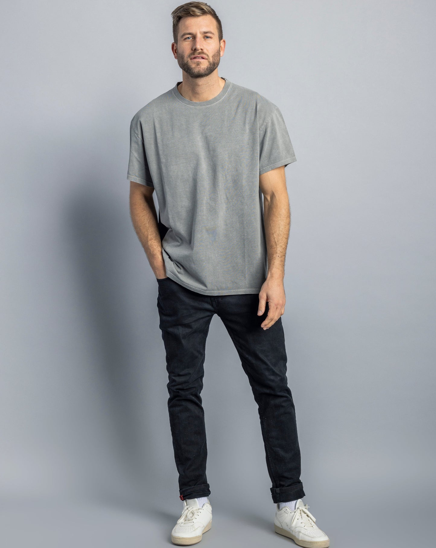 PRE-LOVED Recycled Cotton T-Shirt OVERSIZED, L