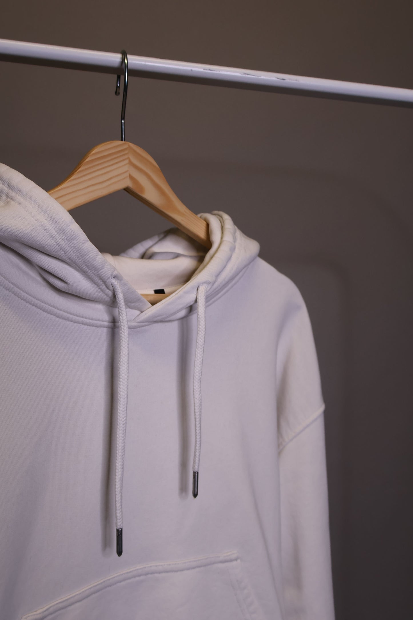 PRE-LOVED Womens Oversized Blank Hoodie, XS