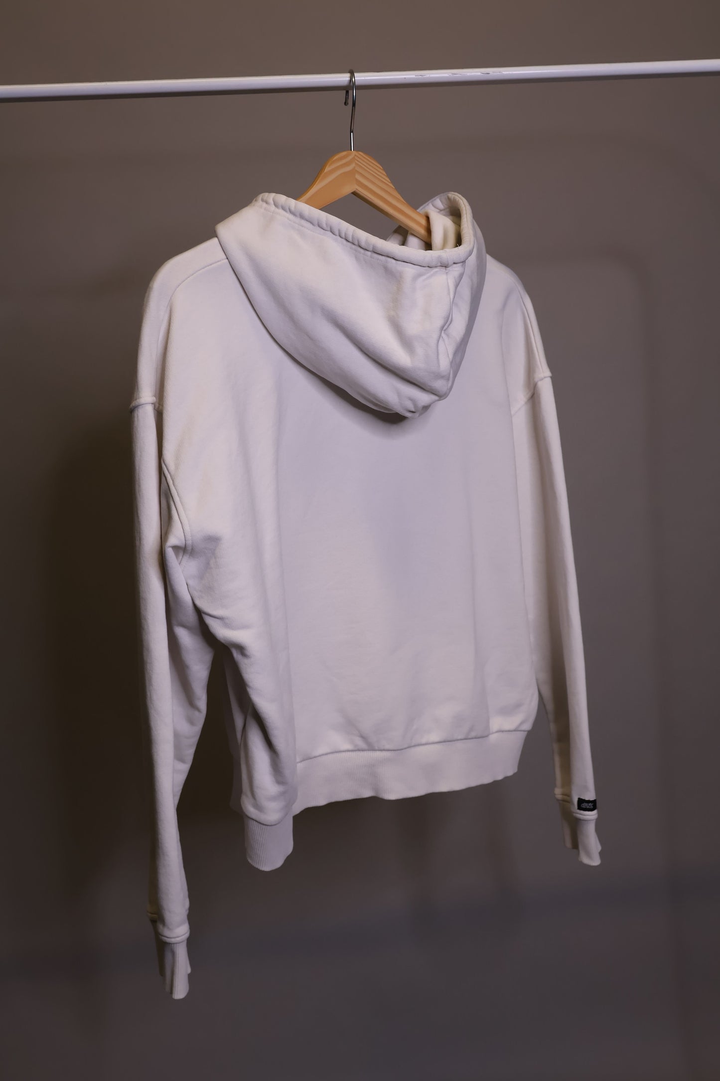 PRE-LOVED Womens Oversized Blank Hoodie, XS