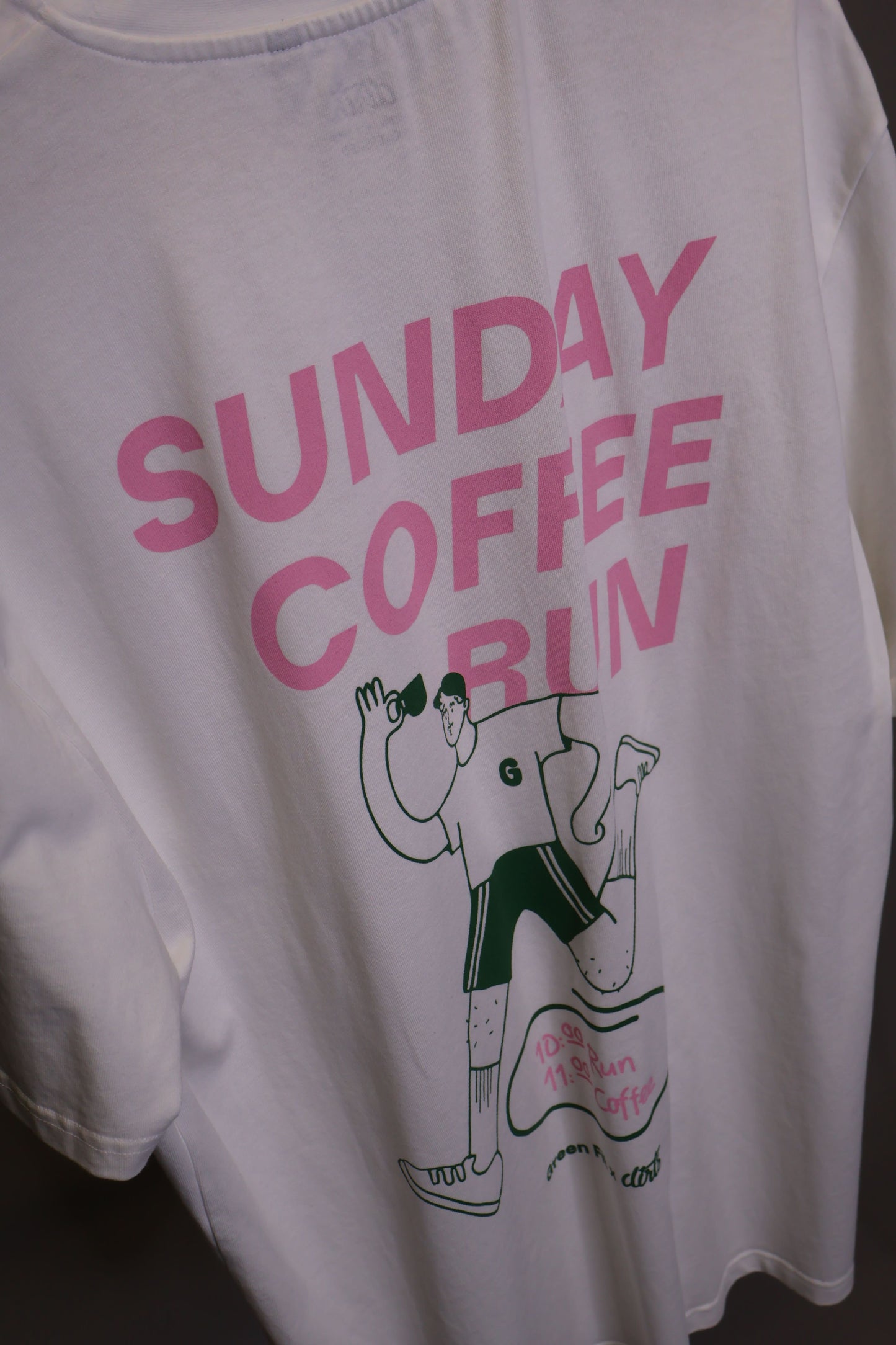 PRE-LOVED SUNDAY COFFEE RUN T-Shirt OVERSIZED, S