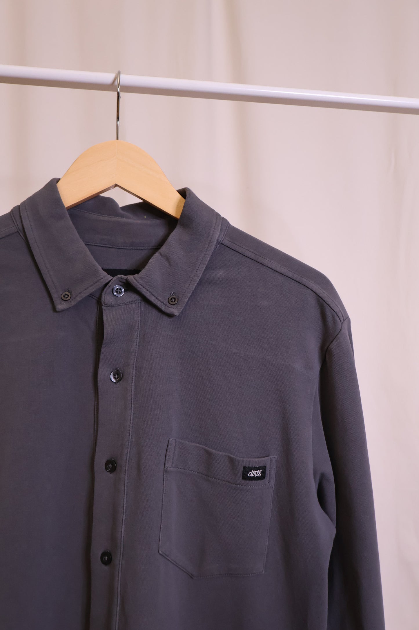 PRE-LOVED Jersey Hemd, S