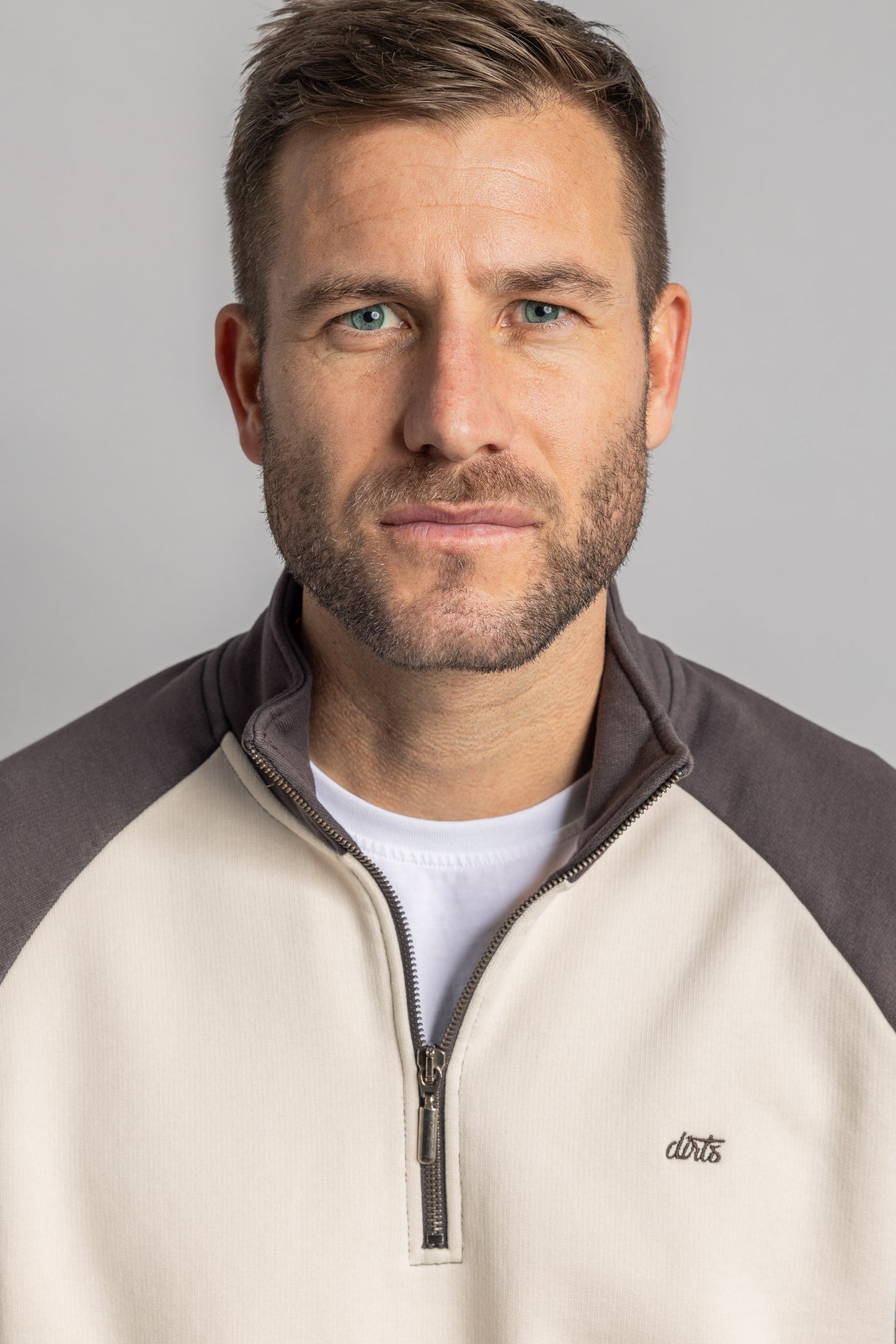 Color Block Quarter Zip