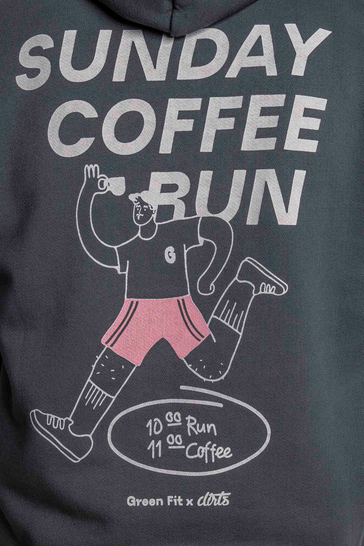 Coffee Run Oversized Hoodie