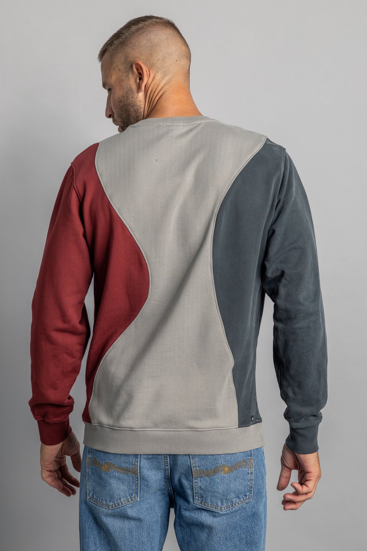 UPCYCLING Patchwork Crewneck