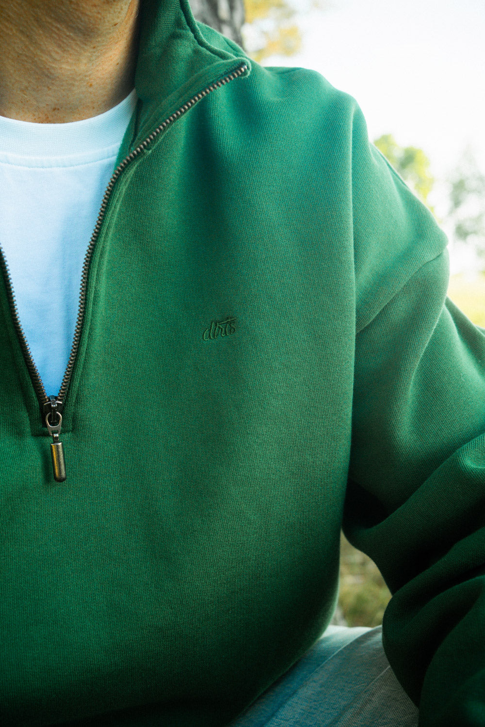 Quarter Zip Sweater Oversized