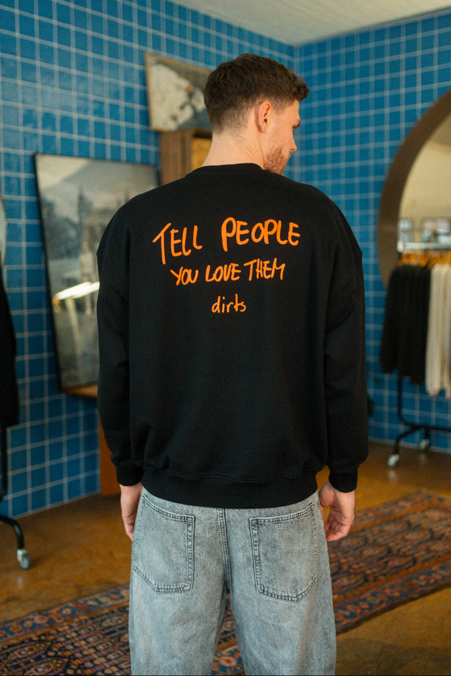 TELL THEM Oversized Crewneck