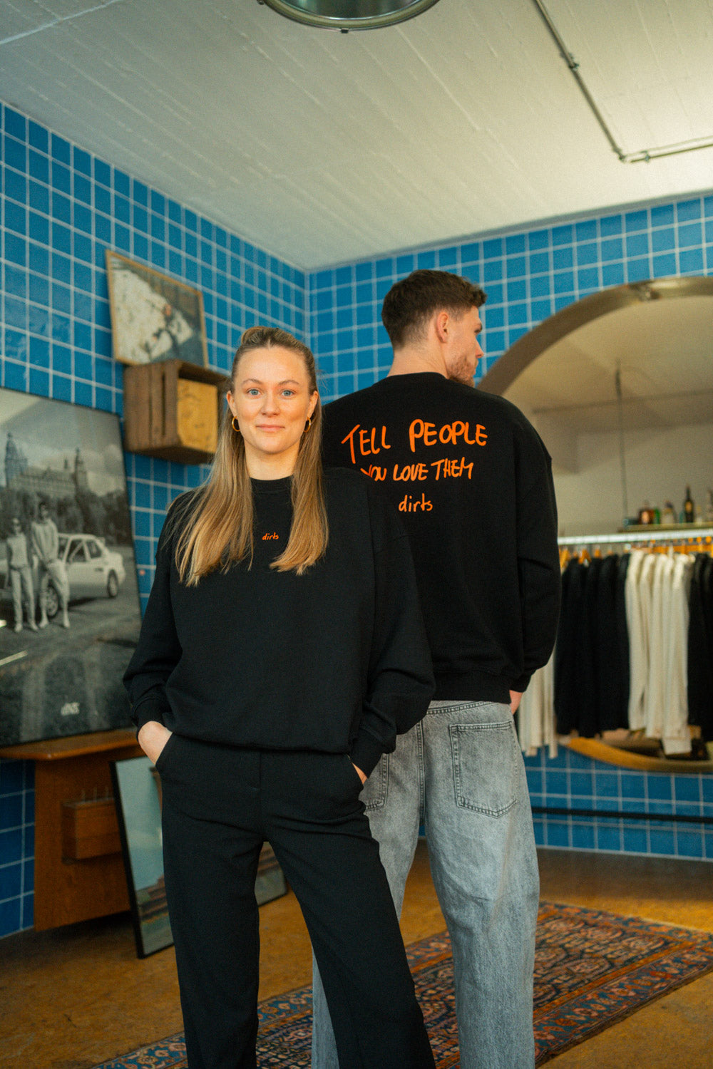 TELL THEM Oversized Crewneck