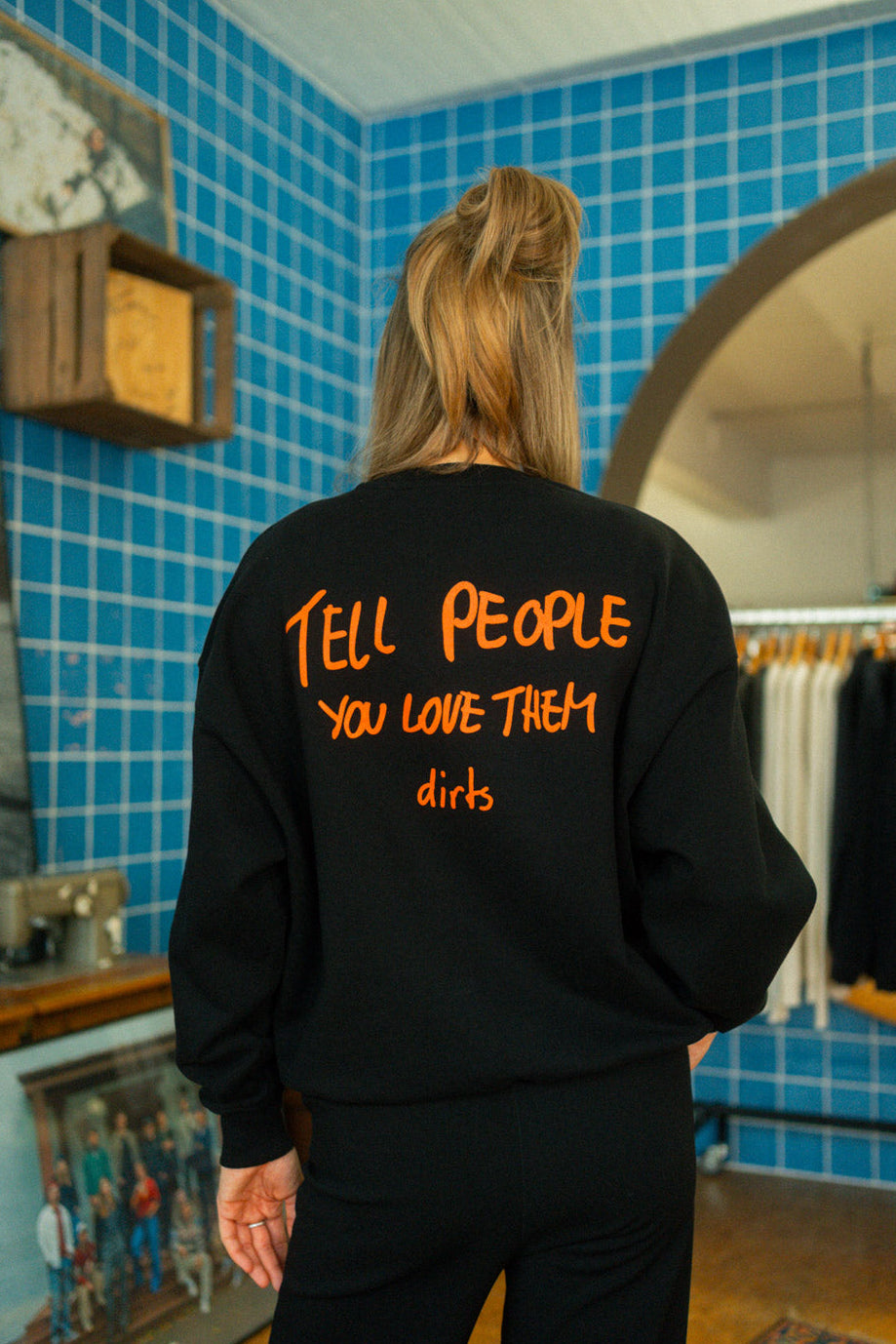 TELL THEM Oversized Crewneck