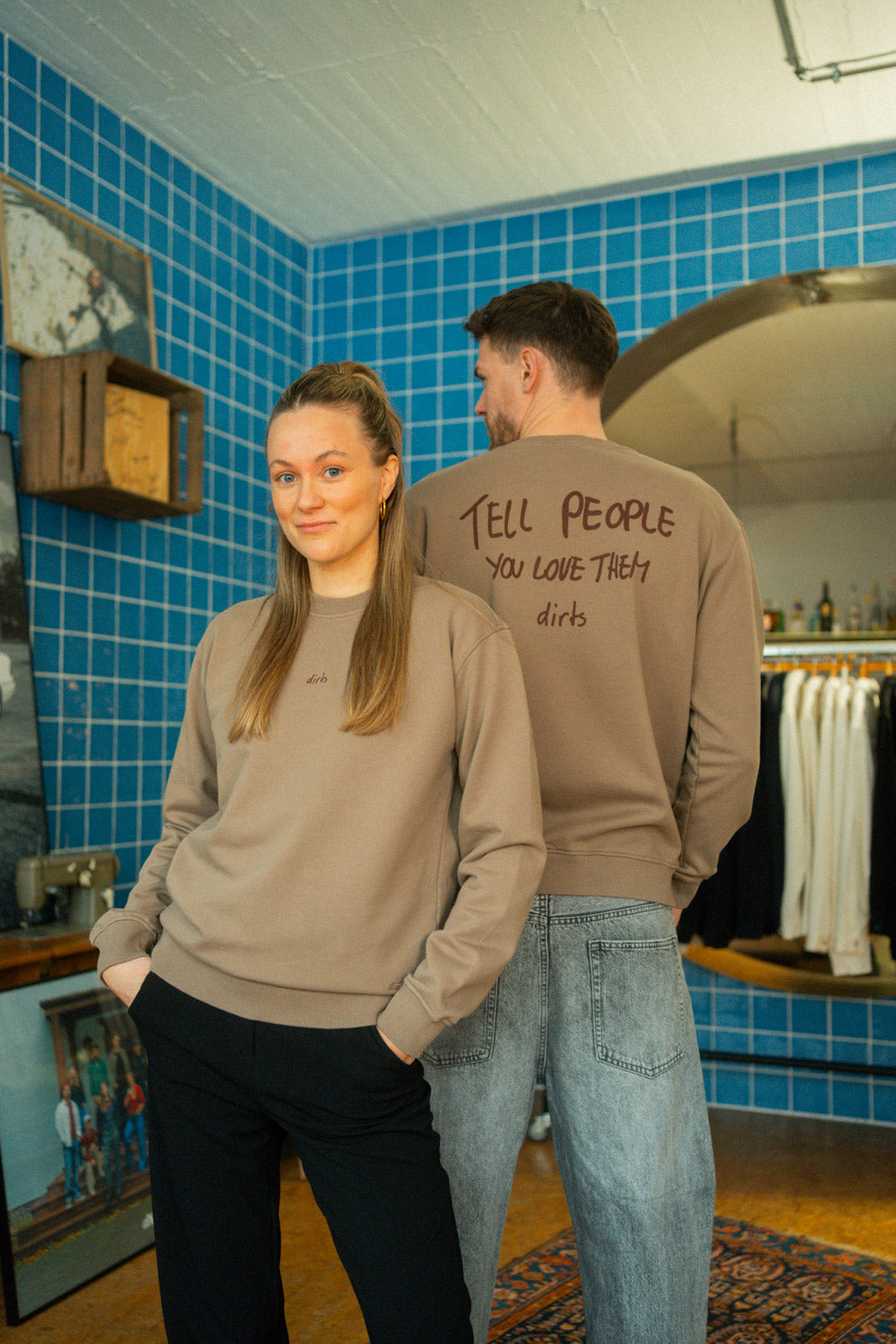 TELL THEM Classic Crewneck