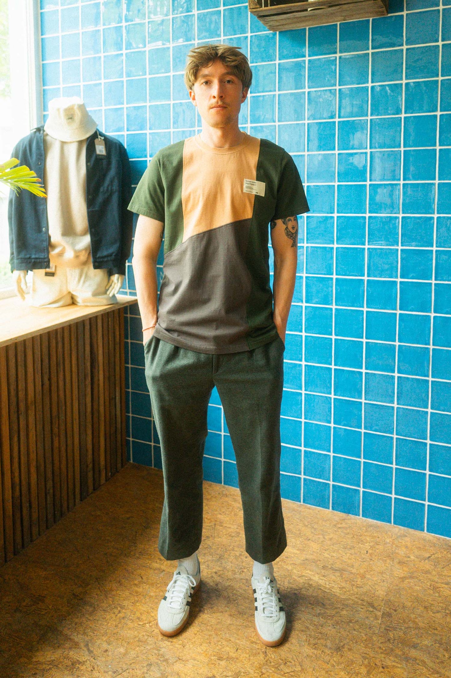 UPCYCLING Patchwork T-Shirt